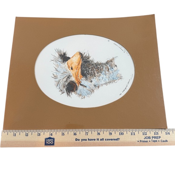 Endangered Ostrich Art Print by L. Coulson-Currin‎ 11x14 Limited Edition 40/200 - Picture 4 of 4